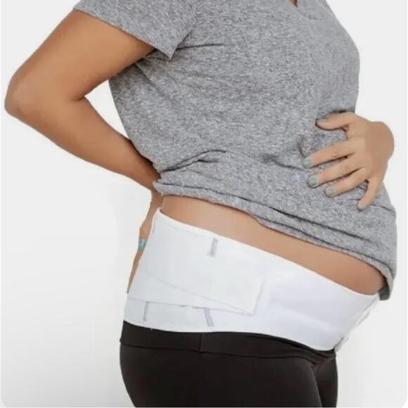 Medium Motif Medical Pregnancy Support Band White - Picture 3 of 3